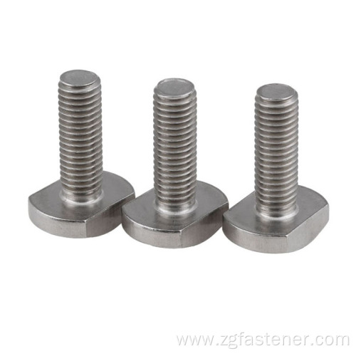 Stainless Steel Customized Square Head T Bolt